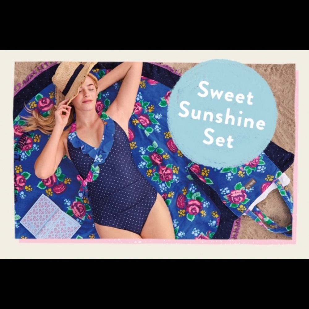 Matilda Jane Beach Towel and Bag